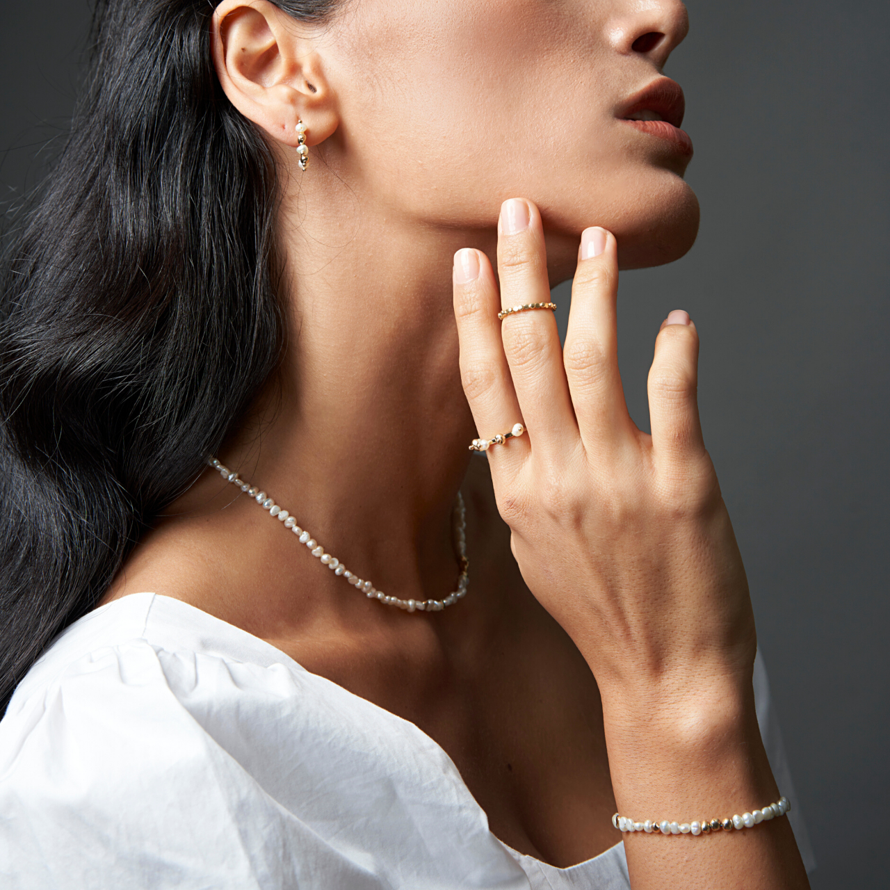 Lulu Pearl Ring