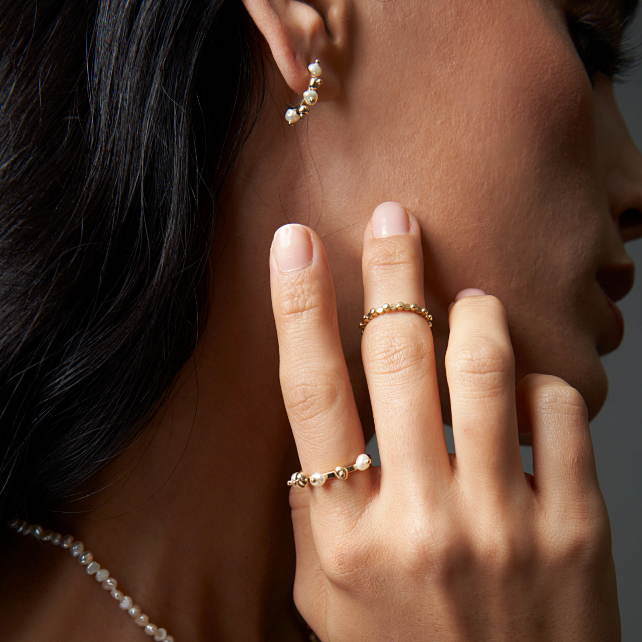 Lulu Pearl Ring
