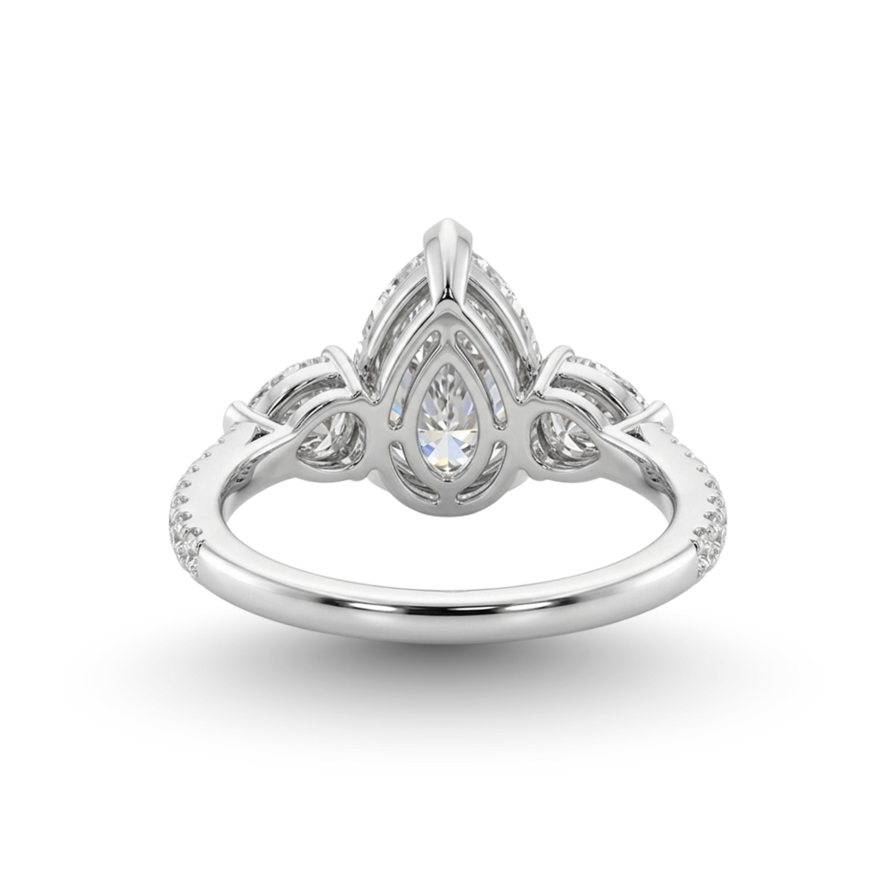ROYALE PEAR DIAMOND RING