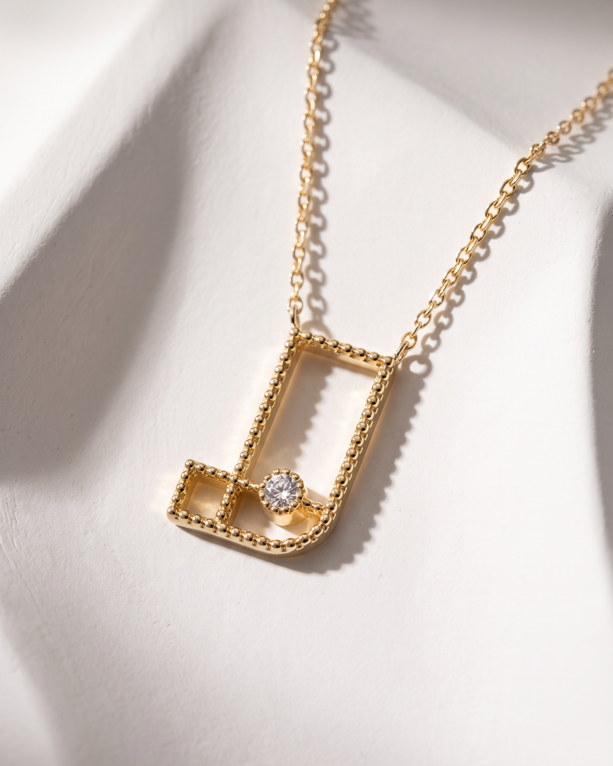 Arabic Letter Necklace