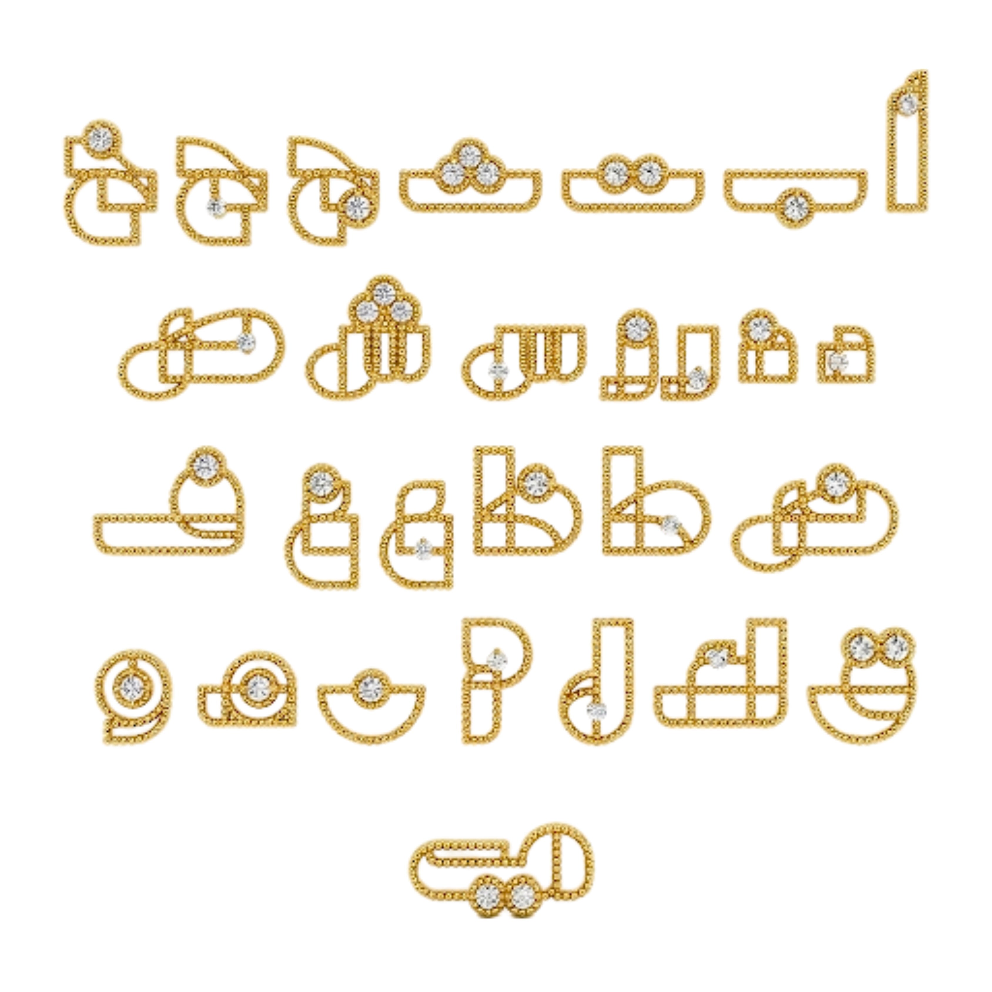 Arabic Letter Necklace