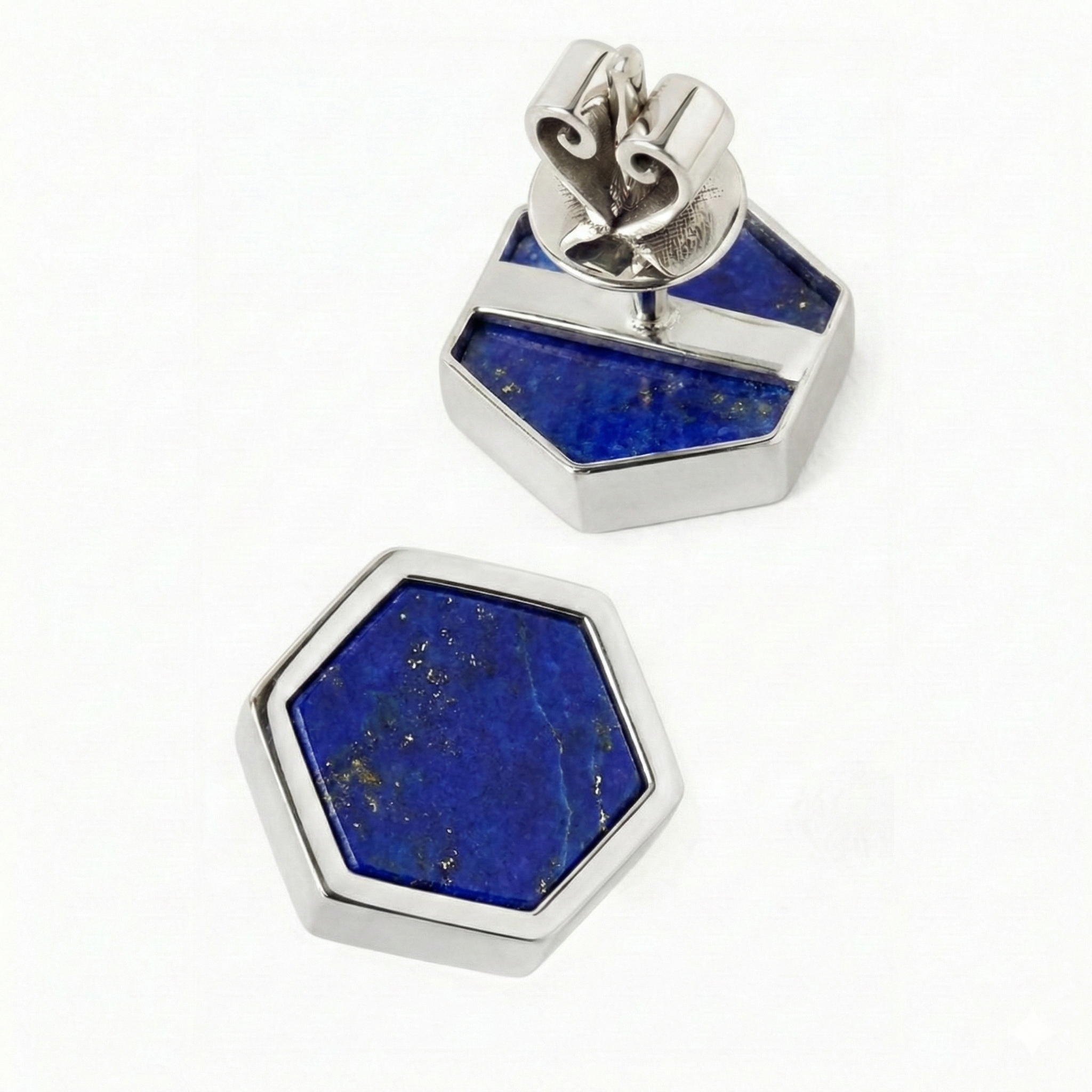 Hive Lapis Earrings